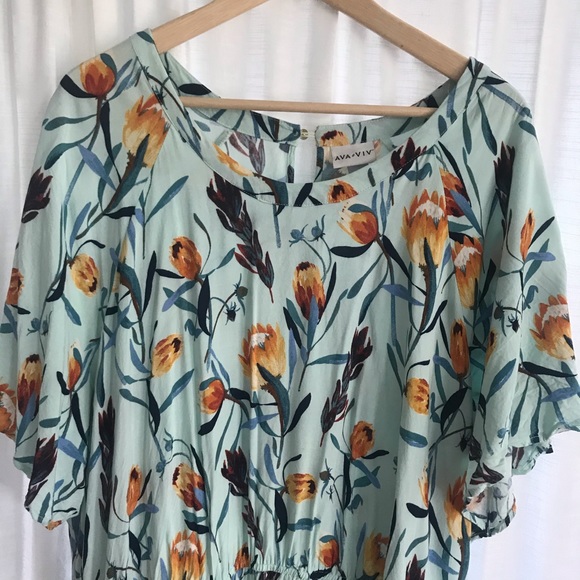 Beautiful floral print maxi dress - Picture 5 of 6